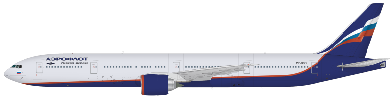 Boeing 737 вид сбоку