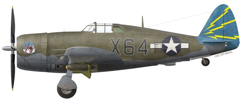 P-47 Thunderbolt Art