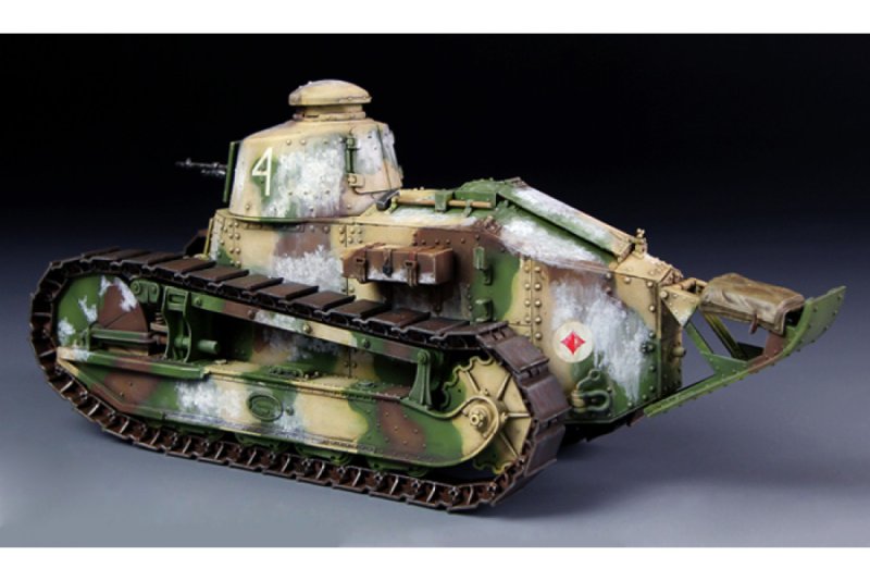 Сборная модель Meng TS-008 танк ft-17 Light Tank (Cast Turret) 1/35