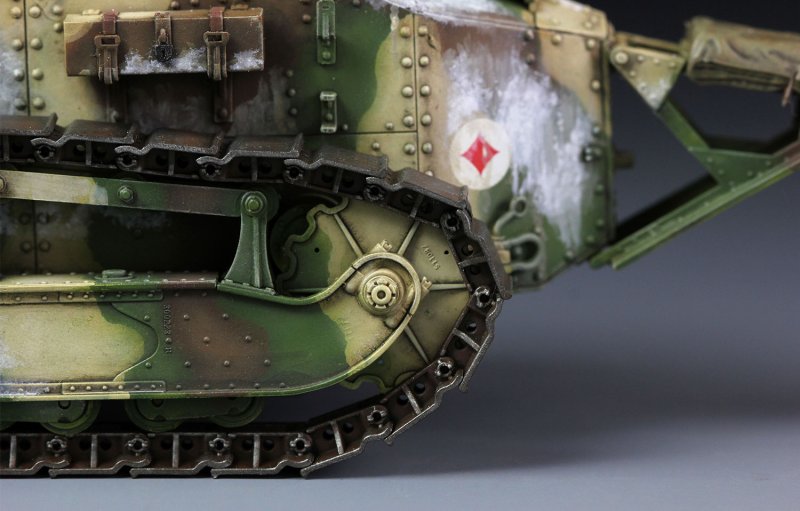 Сборная модель French ft-17 Light Tank (Cast Turret), Meng, TS-008