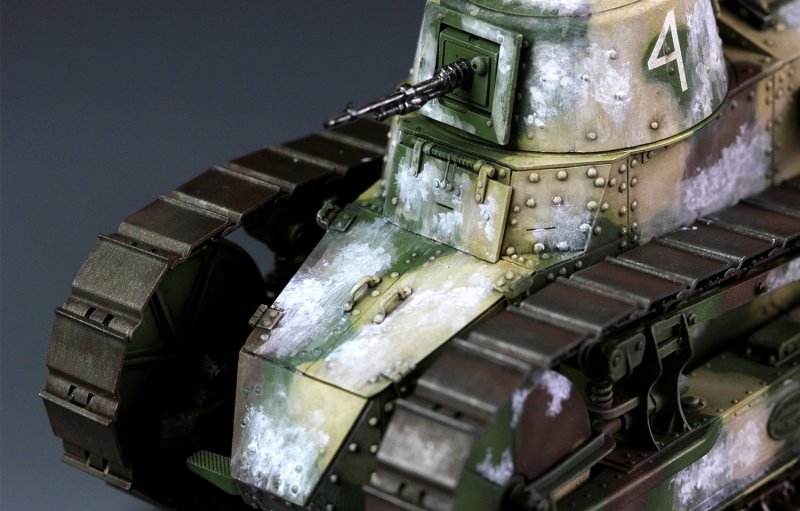 Сборная модель French ft-17 Light Tank (Cast Turret), Meng, TS-008