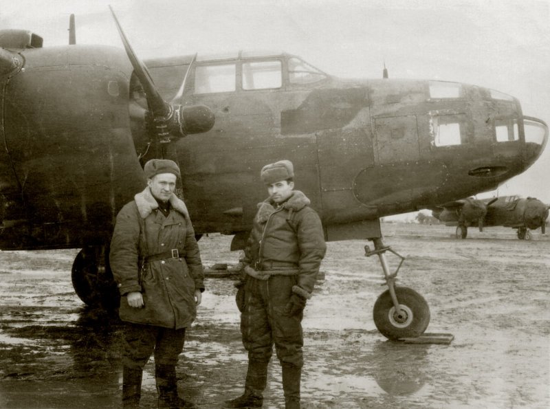 Бомбардировщик a-20g в Советской армии
