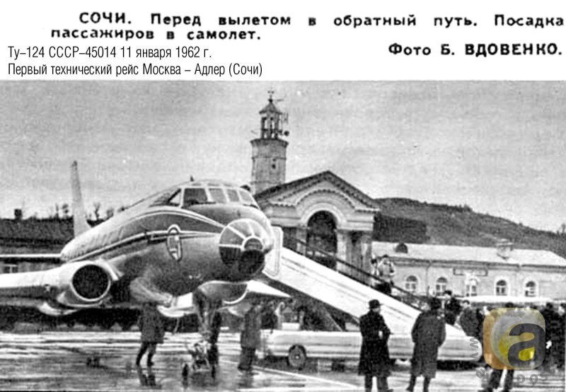 Ту 124 военный самолет