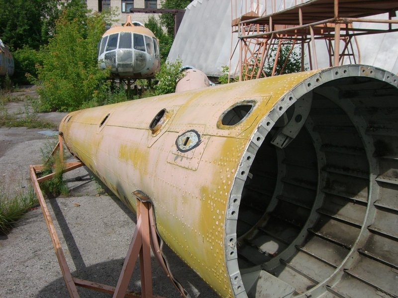 Хвостовая балка ми-2