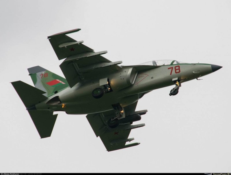 Як-130 ВВС Белоруссии