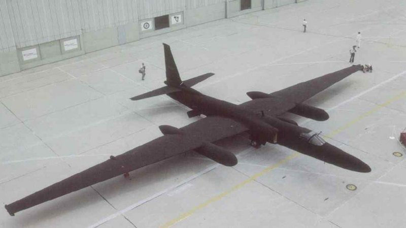 Американский самолет-разведчик u-2