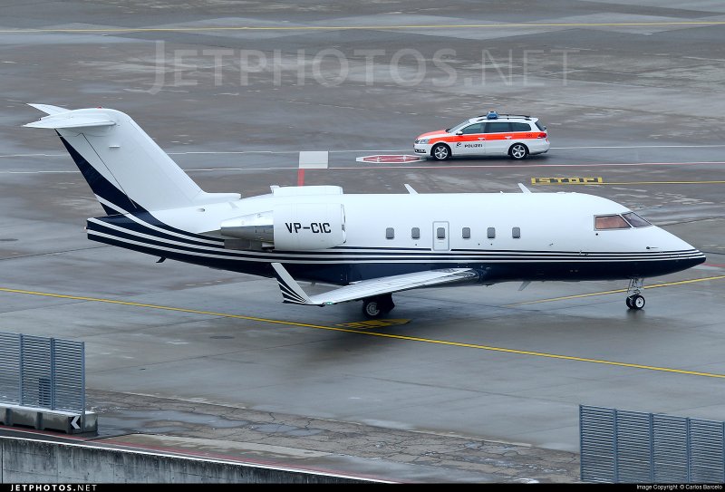Планер Bombardier Challenger модель CL-600-2b16 (604 variant)