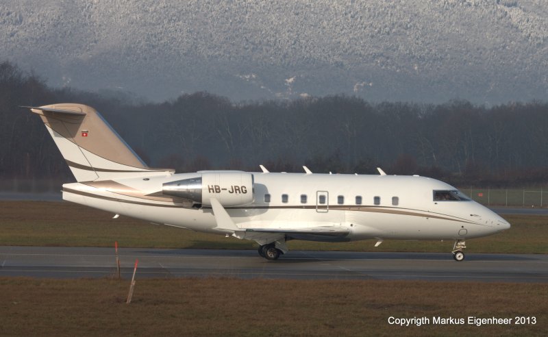 Планер Bombardier Challenger модель CL-600-2b16 (604 variant)