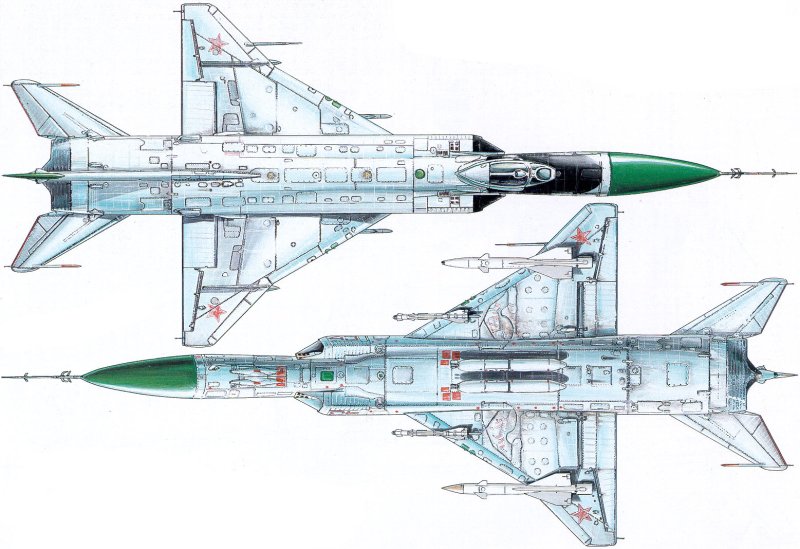 Истребитель - перехватчик Су-15тм