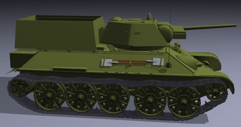 Бронетранспортер БТР-4 на базе т-26