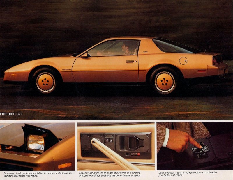 Pontiac Firebird Brochure