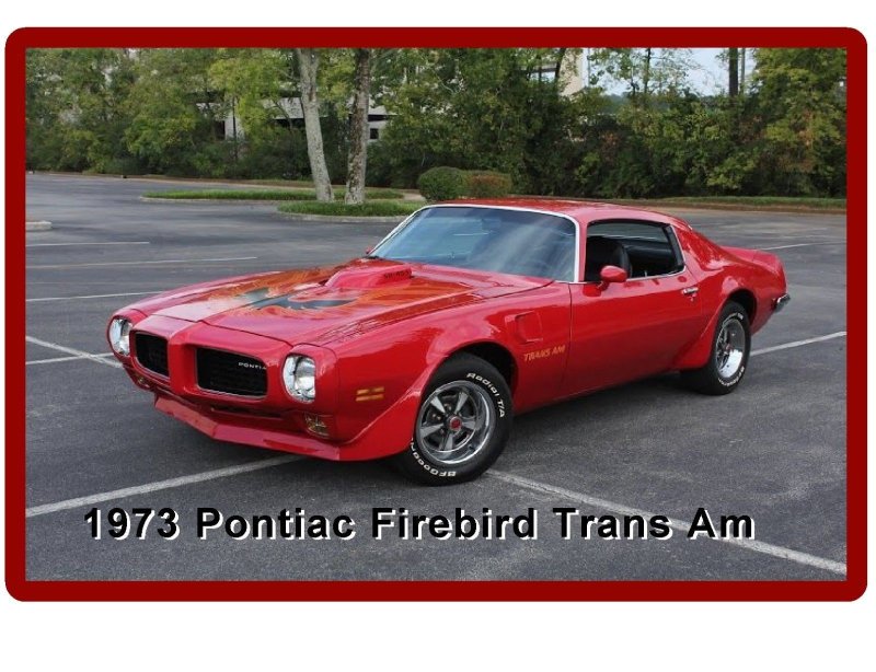 Pontiac Firebird Trans am SD-455