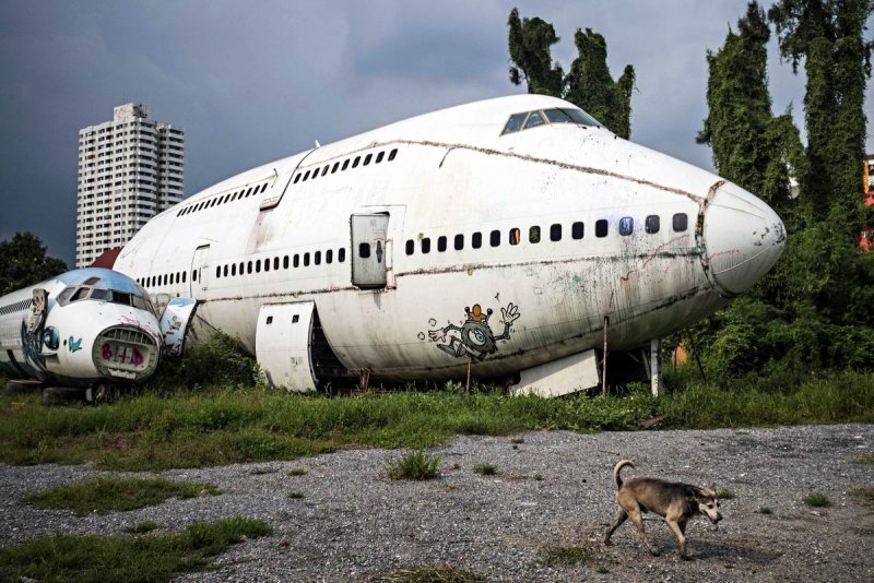 Брошенная Боинг 747