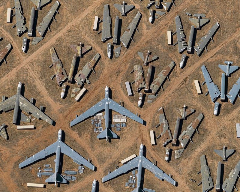 Кладбище самолётов в США