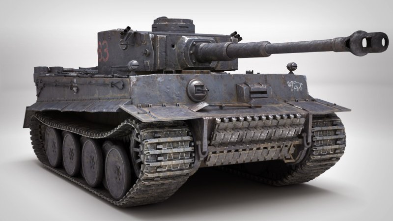 Танк Panzerkampfwagen vi Ausf. H1 «тигр»