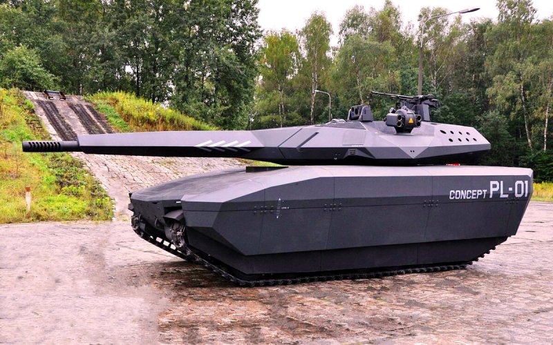 Новый польский танк pl-01 Concept