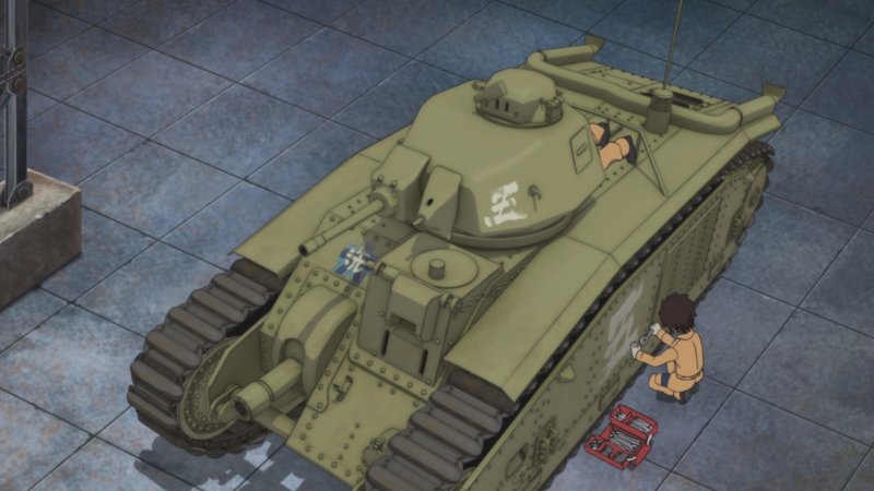 Б-1 бис girls und Panzer