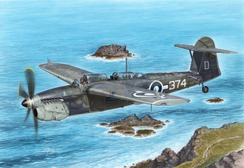 Торпедоносец Fairey Barracuda