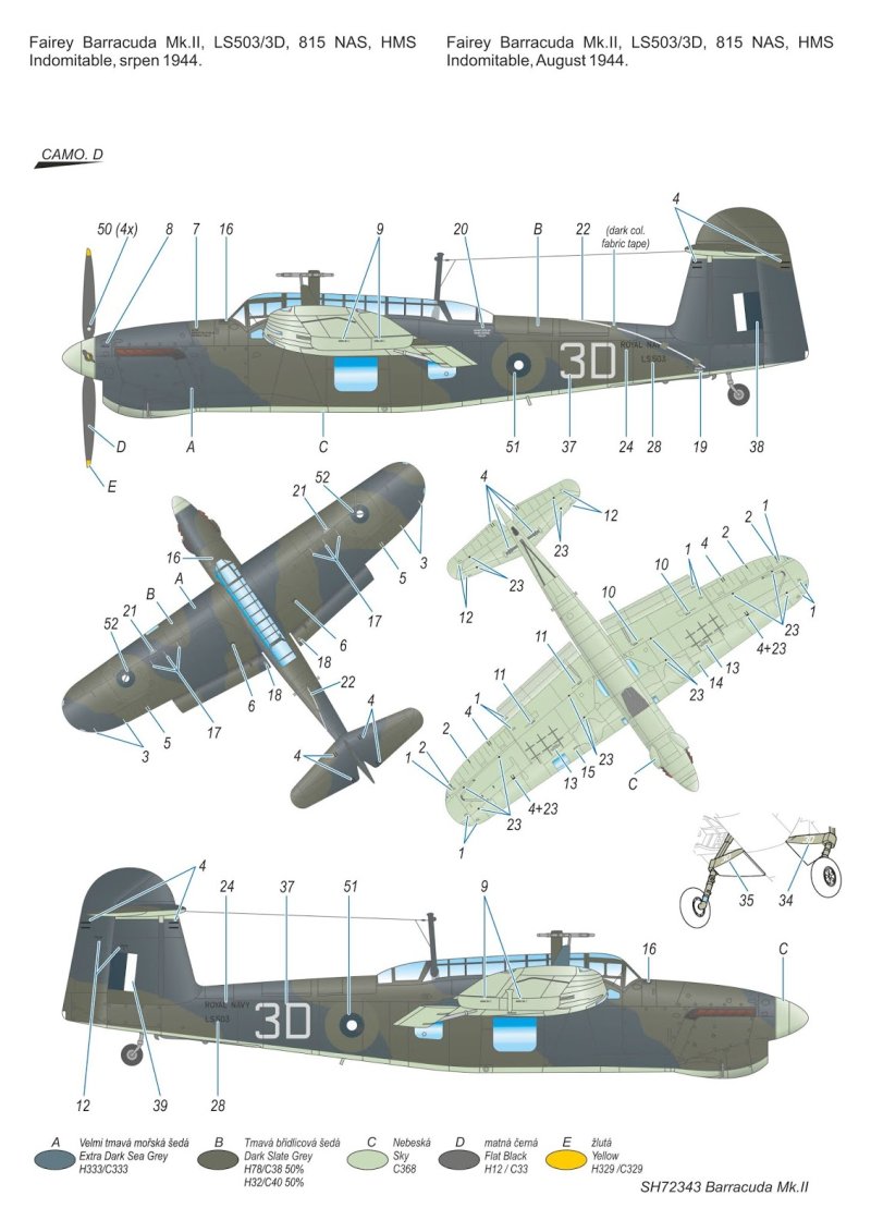 Barracuda Special Hobby 1:72