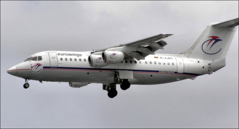 Реверс самолета Bae 165