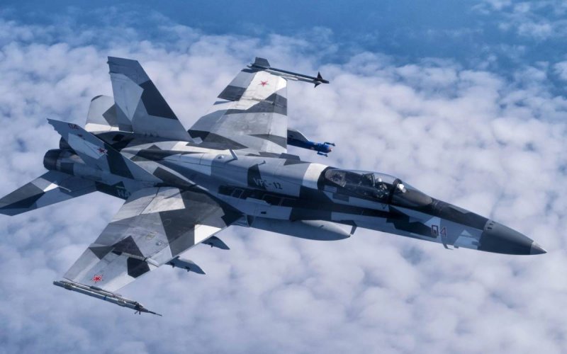 Самолёт ф 18 супер Хорнет