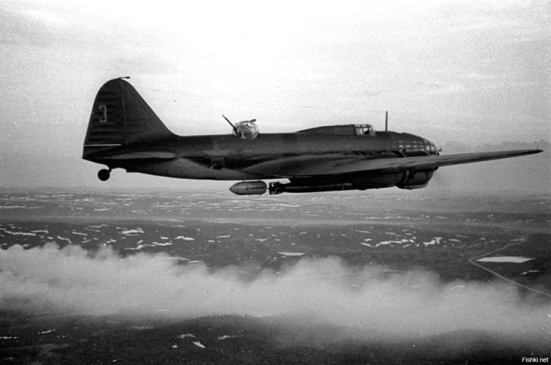 ДБ-3 бомбардировщик