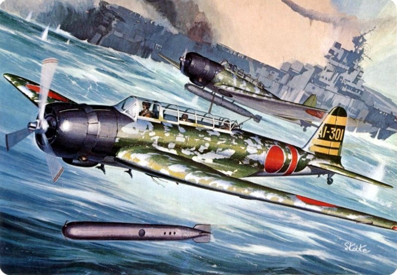 Бомбардировщик-торпедоносец Nakajima b5n