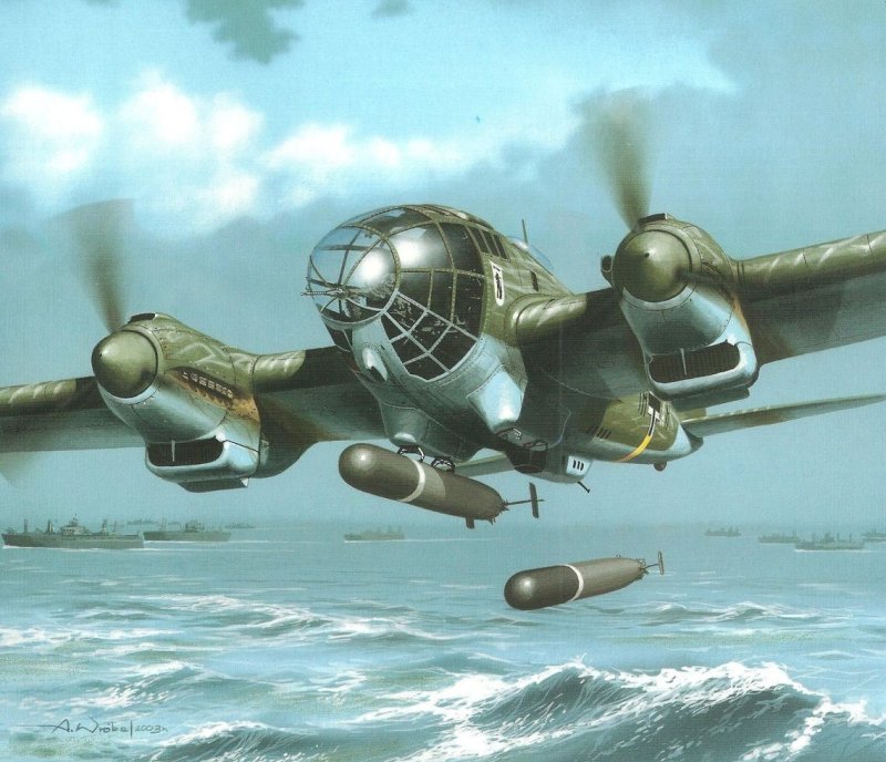 He-111 торпедоносец
