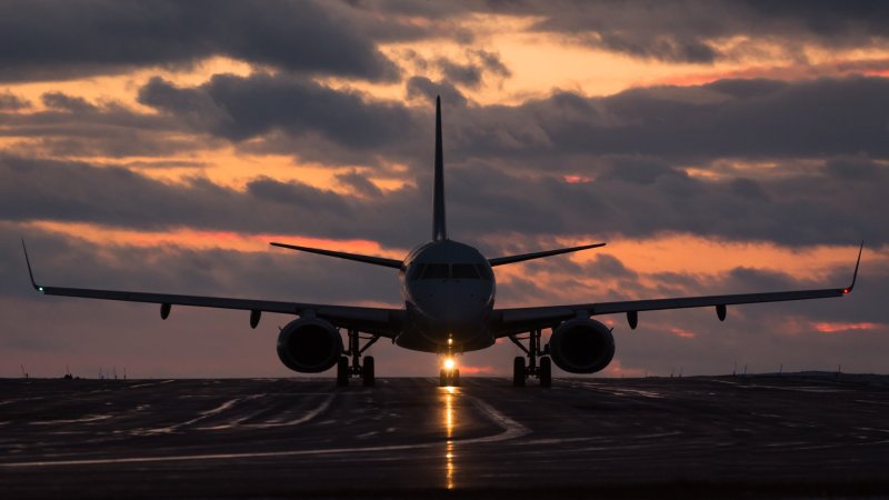 Боинг 777 взлет