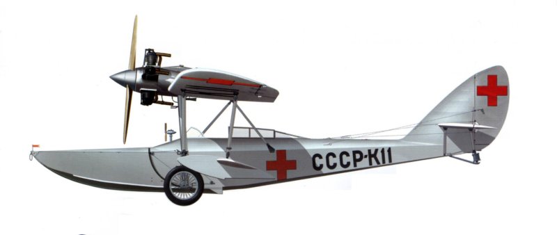 Самолет санитарный ш-2 с