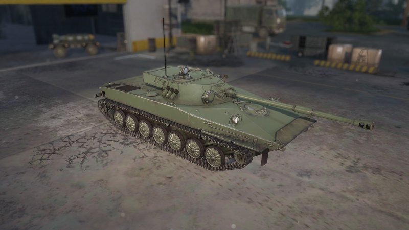 Плавающий танк пт-85