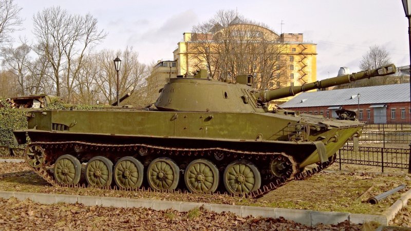 Пт-76м лёгкий танк