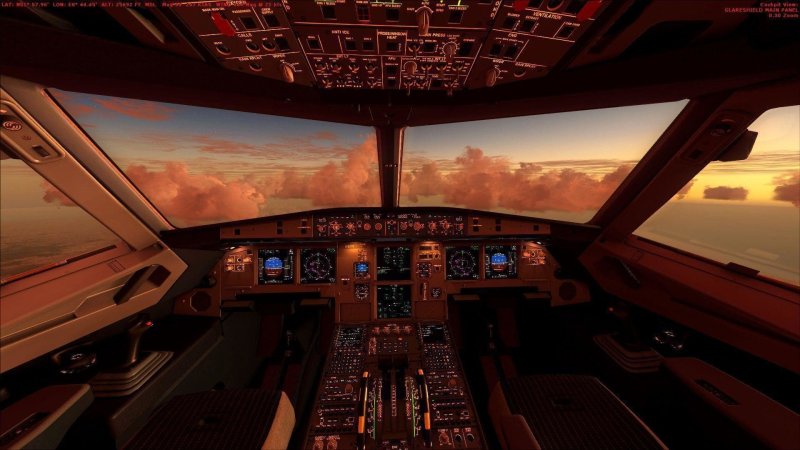 Airbus a320 кабина пилотов