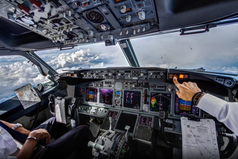 Airbus a320 кабина