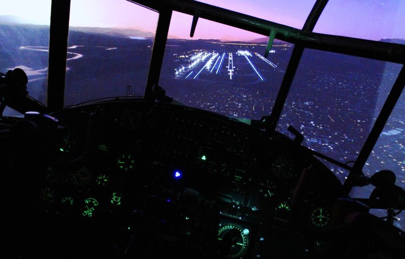 Вид из кабины АН-2