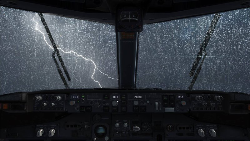 Боинг 737 кабина пилотов гроза