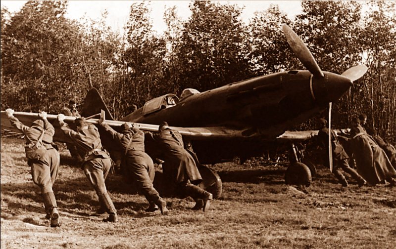 Военные аэродромы в ВОВ 1941-1945
