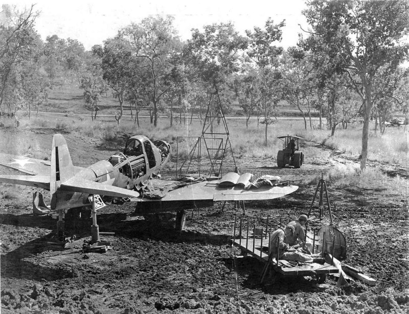 Полевой аэродром Великой Отечественной войны 1941 год