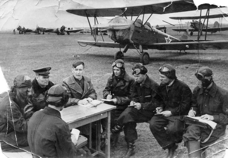 Авиашкола 1941 инструктор