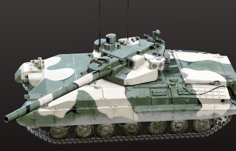 Танк объект 490 Тополь