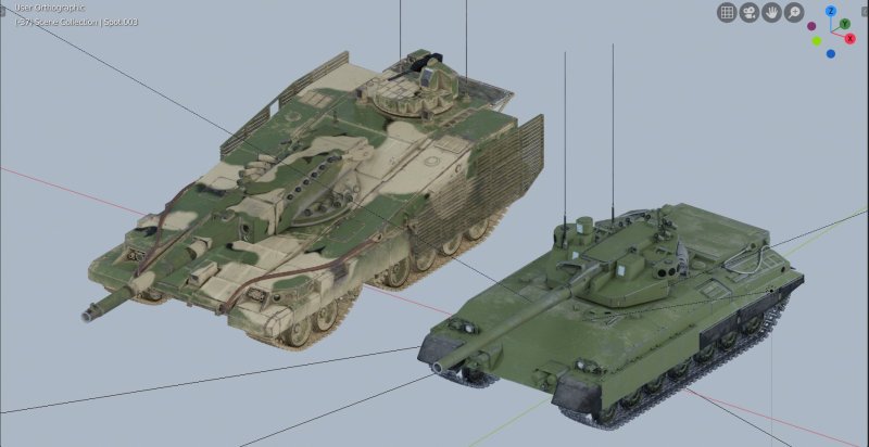 Танк объект 490 Тополь