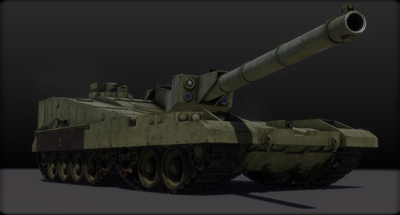 Танк объект 490 Тополь