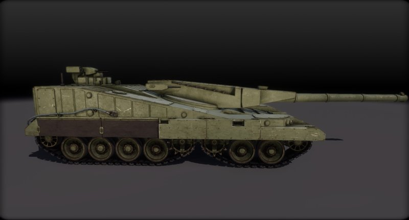 Советский танк объект 490