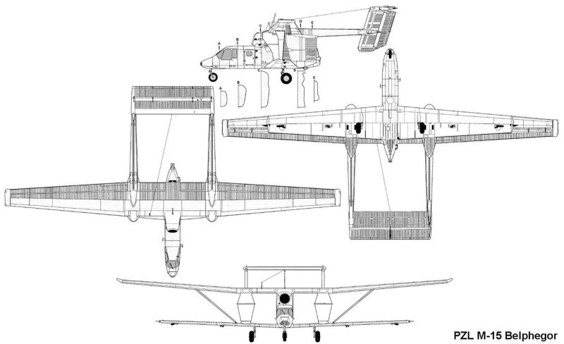 Самолет м-15 Бельфегор