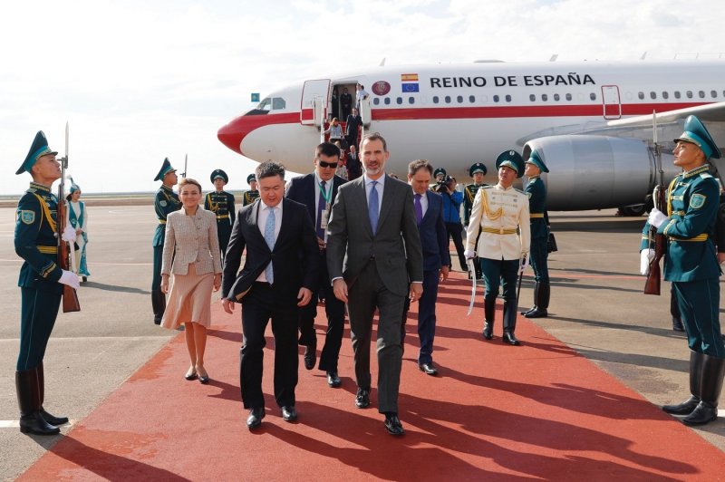 Самолет президента Казахстана
