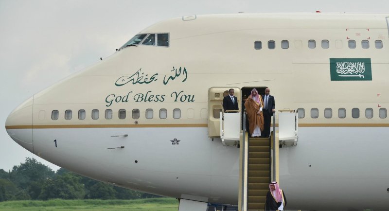 Airbus a380 принца Саудовской Аравии