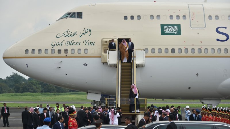 Airbus a380 принца Саудовской Аравии