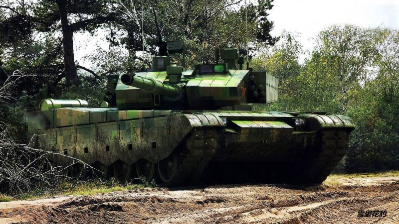 Китайский танк ZTZ 99a2
