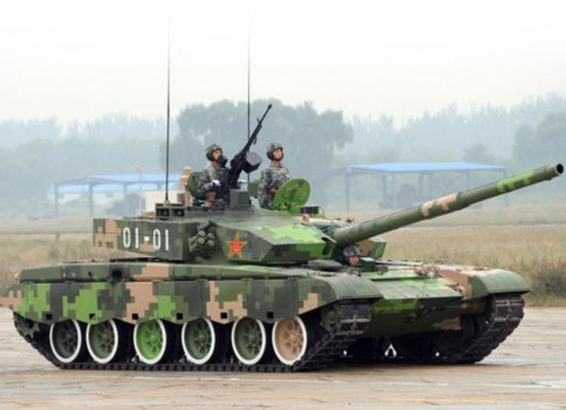 Китайский танк ZTZ 99a