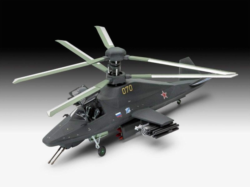 Вертолёт ка-58 чёрный призрак